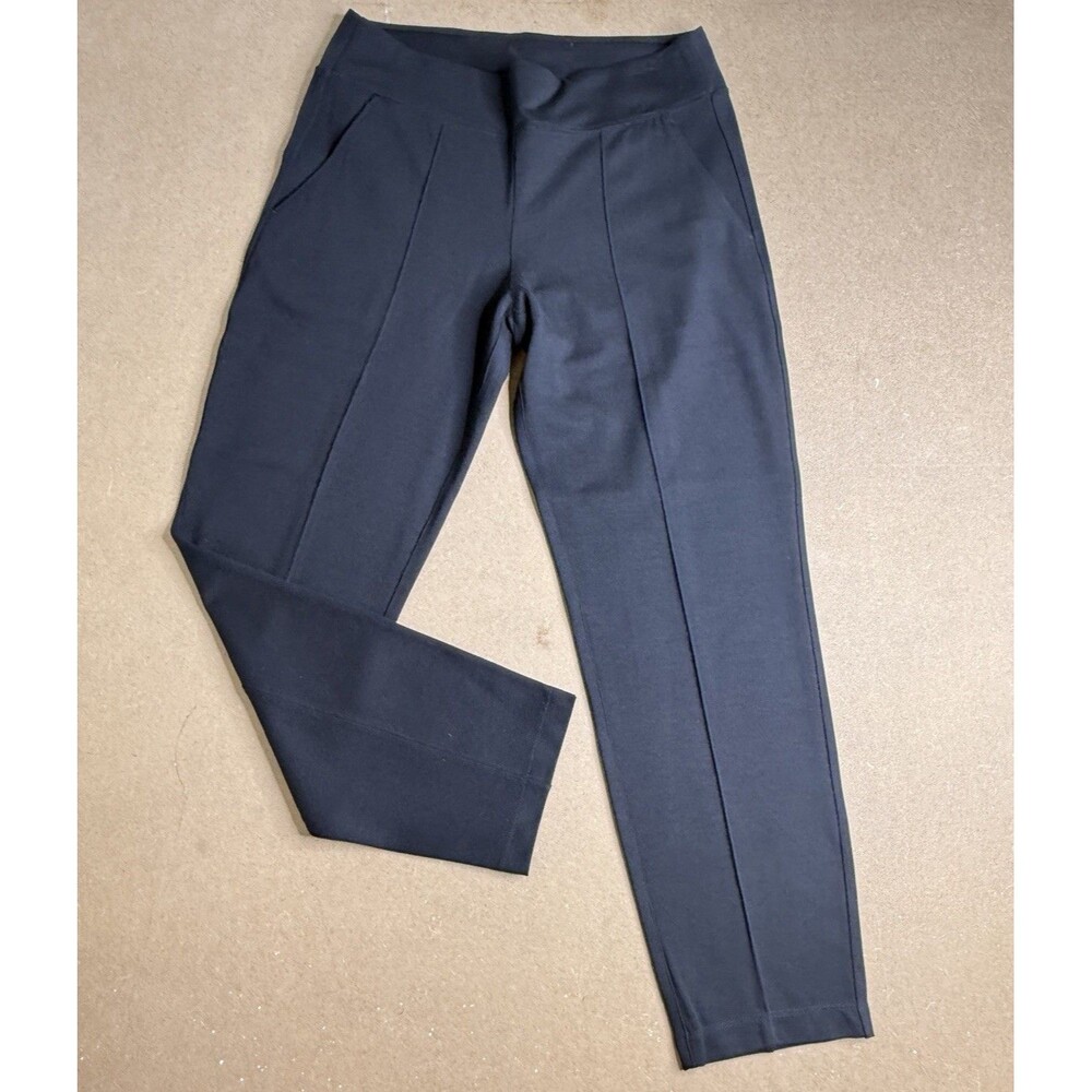 Kit and Ace Maven Women Size 12 Black Slim Fit High Rise Pant Tailored Look